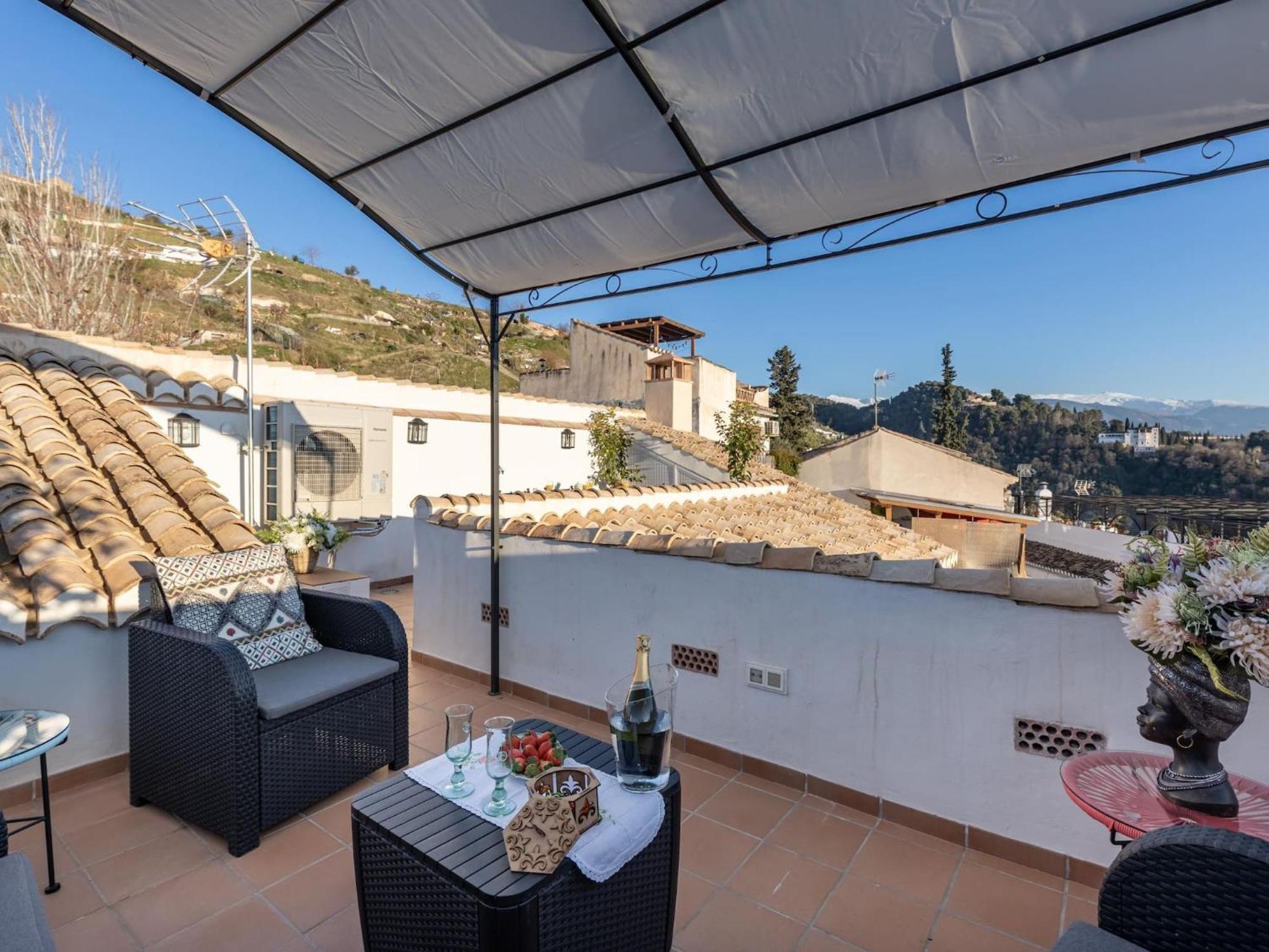 Willa Luxury Alhambra Penthouse Collection Sacromonte Grenada Zewnętrze zdjęcie